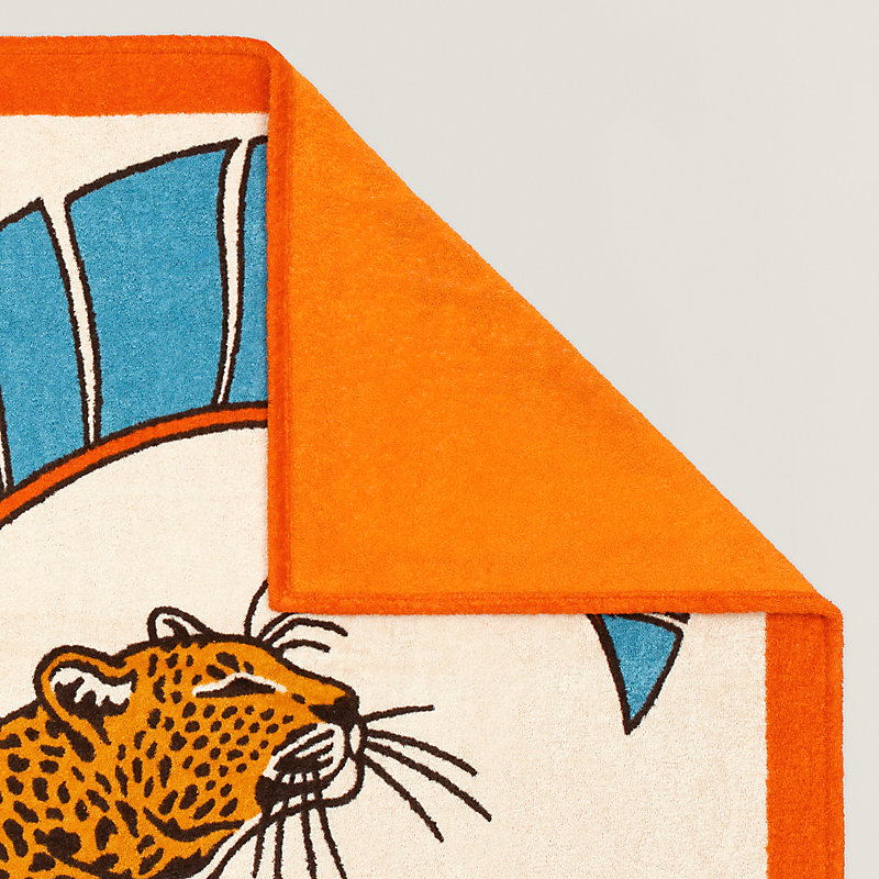 ビーチタオル 《パンテール・オ・ソレイユ》 | Hermès - エルメス-公式